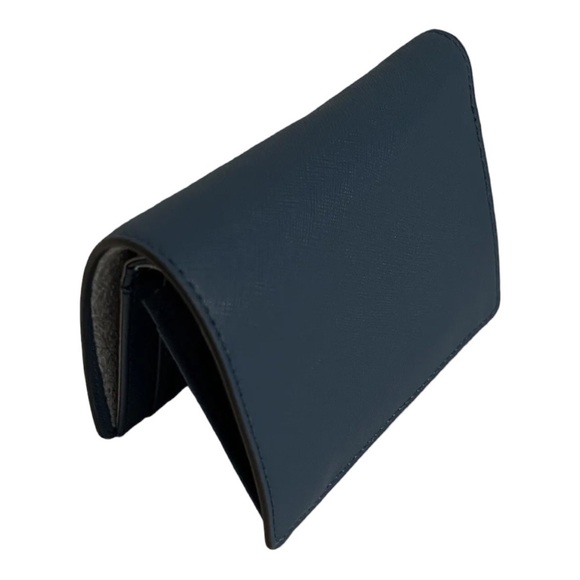 Michael Kors Jet Set Charm Medium Saffiano Leather Wallet (DK CHAMBRAY) - Picture 8 of 12